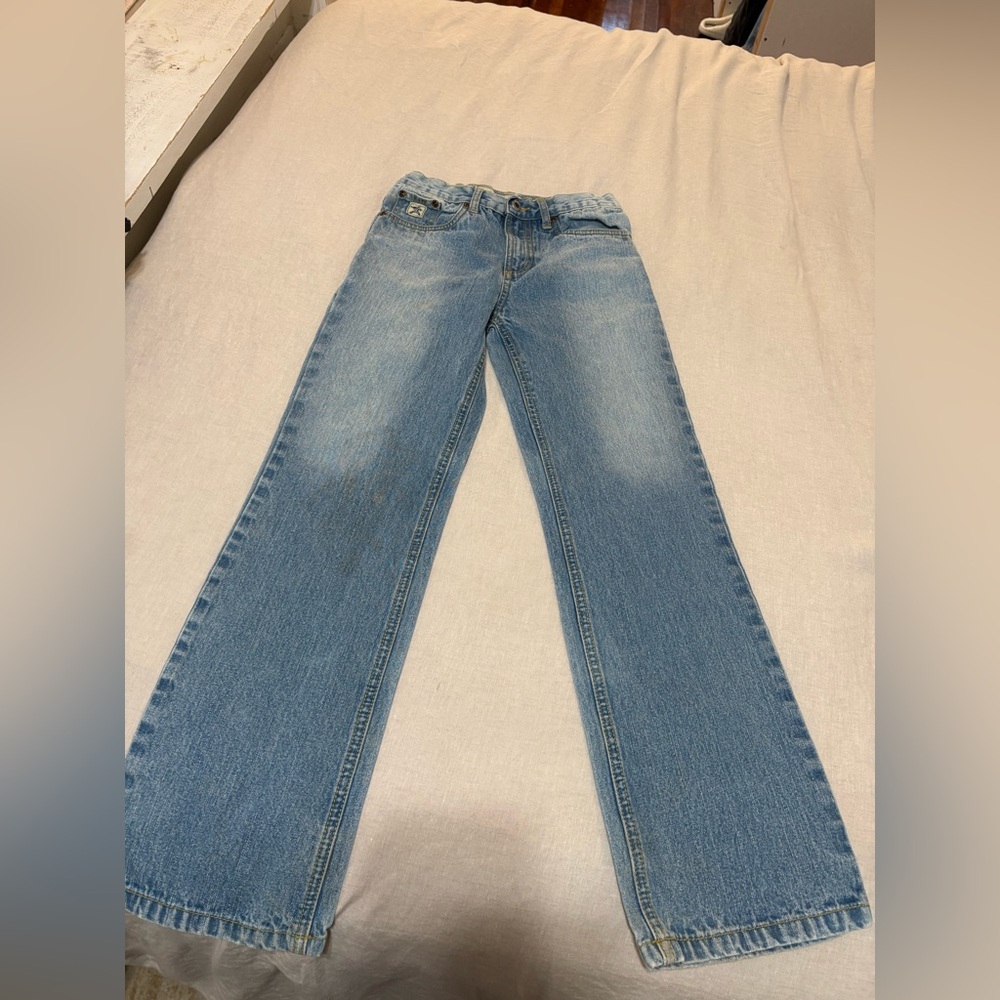Cinch youth blue jeans. Size 12.